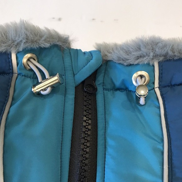 Dog Waterproof Jacket With Soft Padded Blanket Lining Size M. - Picture 5 of 13